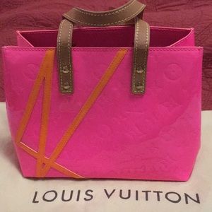 SOLD LV mini tote bag  7x9x3cm